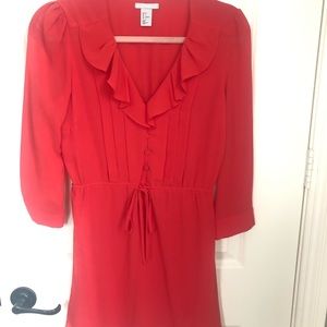 H&M Red Holiday Dress
